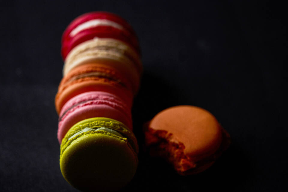 Macaron-torony, illusztráció